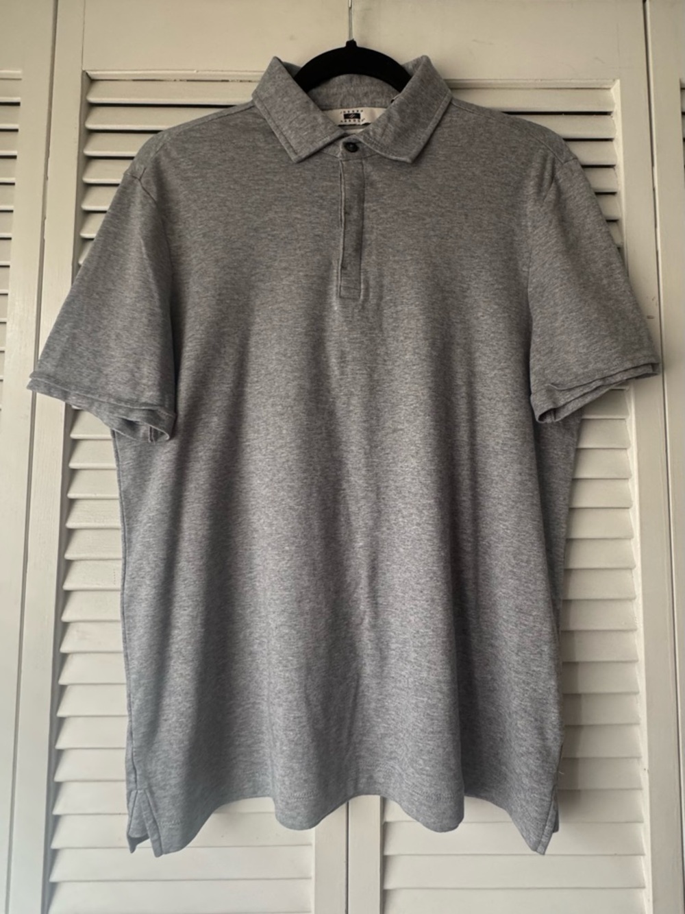Classic Men's Grey Polo Shirt